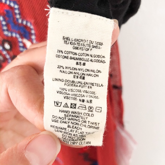 Free People Red Embroidered Maxi Dress - Picture 12 of 14